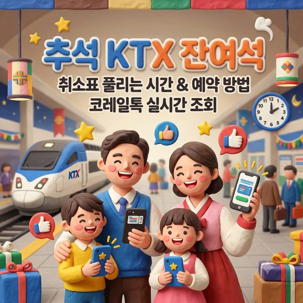 추석 KTX 잔여석