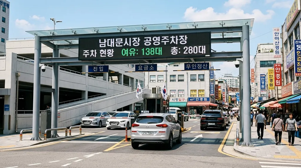 남대문시장 주차장 팁 4가지와 요금 아끼는 현실 경로 3 남대문시장 주차장 팁 공영주차장 활용으로 요금 감면 혜택 챙기기